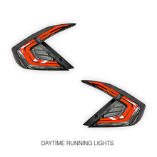 Honda Civic FK4 / FK7 / FK8 (2016 - 2018) Clear Sequential LED Tail Lights LH + RH