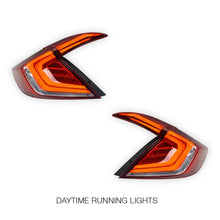 Honda Civic FK4 / FK7 / FK8 (2016 - 2018) Red Sequential LED Tail Lights LH + RH