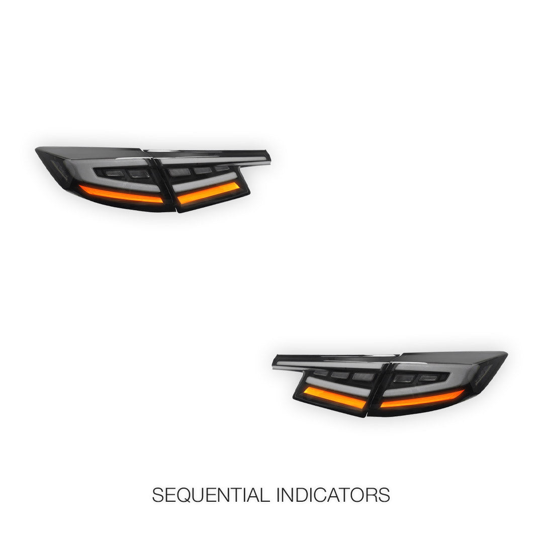 Honda Civic Type R / FL1 / FL5 (2021 - 2024) Elite Series 3D Full LED Sequential Tail Lights LH + RH