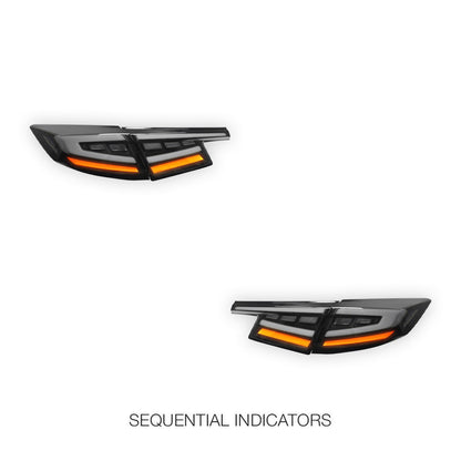 Honda Civic Type R / FL1 / FL5 (2021 - 2024) Elite Series 3D Full LED Sequential Tail Lights LH + RH
