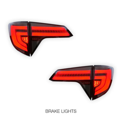 Honda HR-V RU (2014 - 2019) Smoked Sequential LED Tail Lights LH + RH