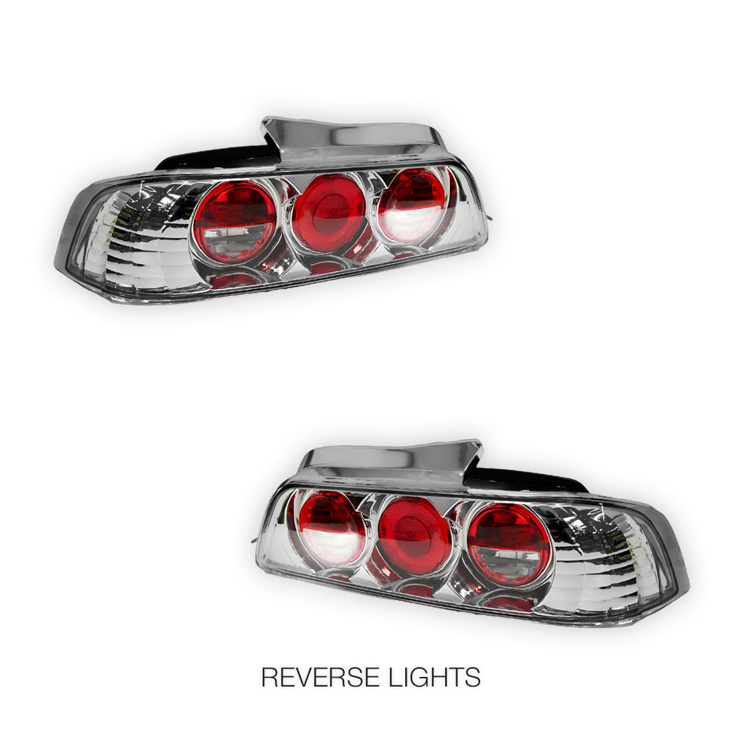 Honda Prelude BB 5th Gen (1997 - 2001) Crystal Clear Altezza Tail Lights LH + RH