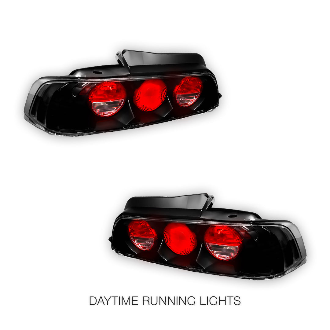 Honda Prelude BB 5th Gen (1997 - 2001) Crystal Clear Altezza Tail Lights LH + RH
