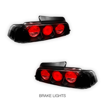 Honda Prelude BB 5th Gen (1997 - 2001) Crystal Clear Altezza Tail Lights LH + RH