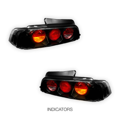 Honda Prelude BB 5th Gen (1997 - 2001) Crystal Clear Altezza Tail Lights LH + RH