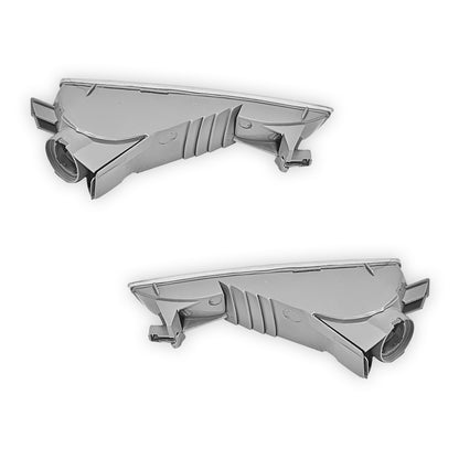 Honda Prelude BB 5th Gen (1997 - 2001) Black / Crystal Clear Front Bumper Bar Turn Signal Indicator Lights RH + LH