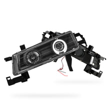 Honda Prelude (1992 - 1996) Black CCFL Angel Eyes Projector Headlights LH + RH
