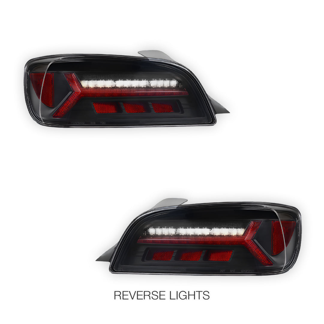 Honda S2000 AP1 (1999-2003) Sequential Black Full LED Tail Lights LH + RH