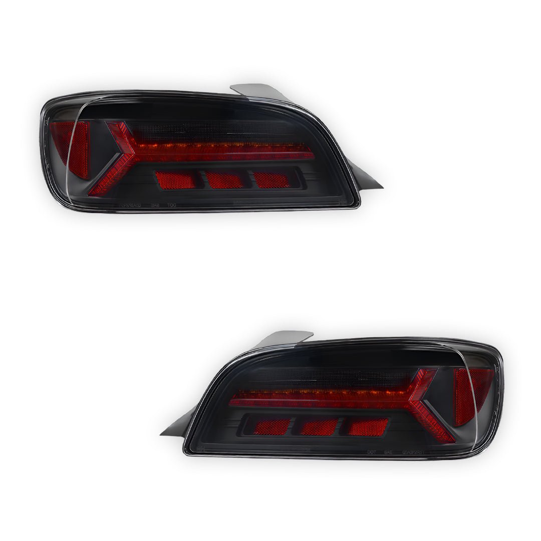 Honda S2000 AP1 (1999-2003) Sequential Black Full LED Tail Lights LH + RH