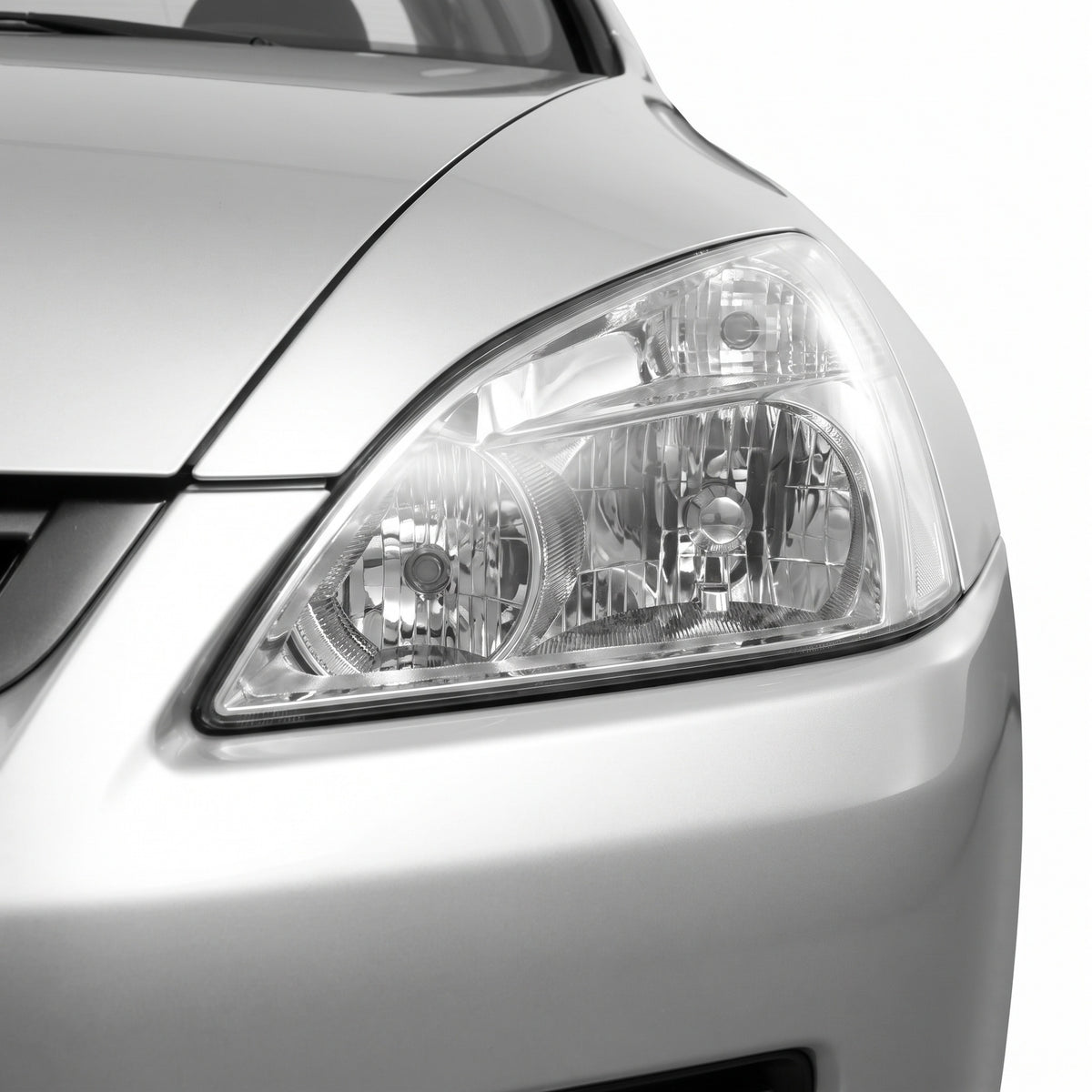 Honda Accord CM Sedan (2002 - 2008) OEM Style Headlights LH + RH installed close-up