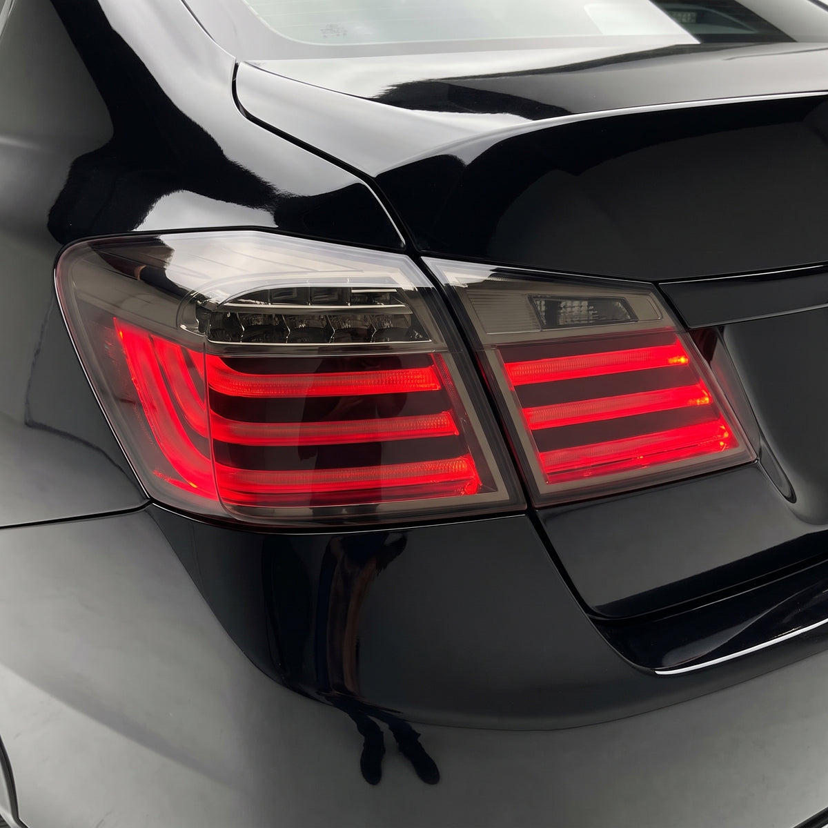 Honda Accord CR (2013 - 2015) Clear Animation Sequential Tail Lights LH + RH installed