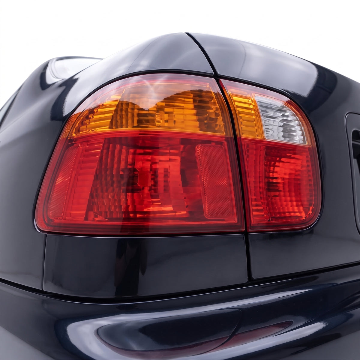 Honda Civic EK Sedan (1998 - 2001) Tail Lights LH + RH installed close-up