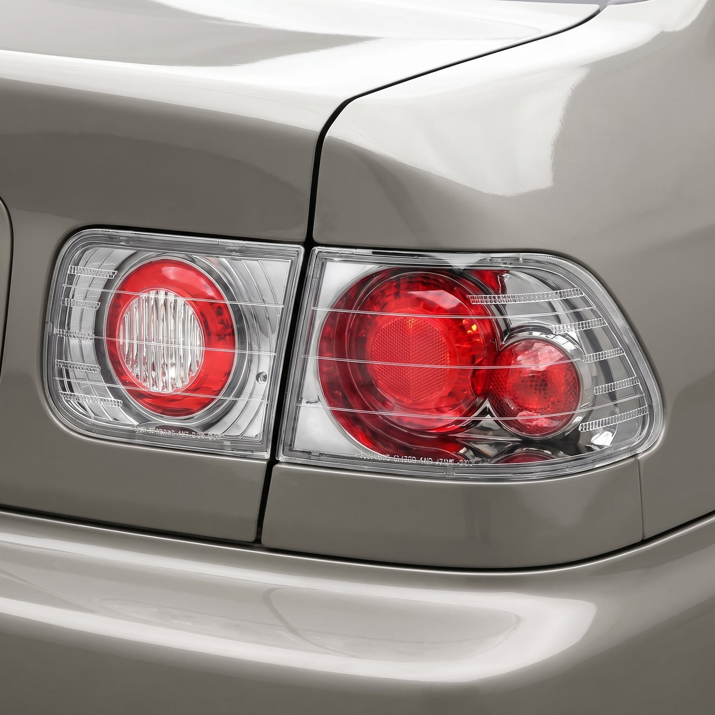 Honda Civic EK (1996 - 2000) Crystal Clear Altezza Halogen Tail Lights LH + RH