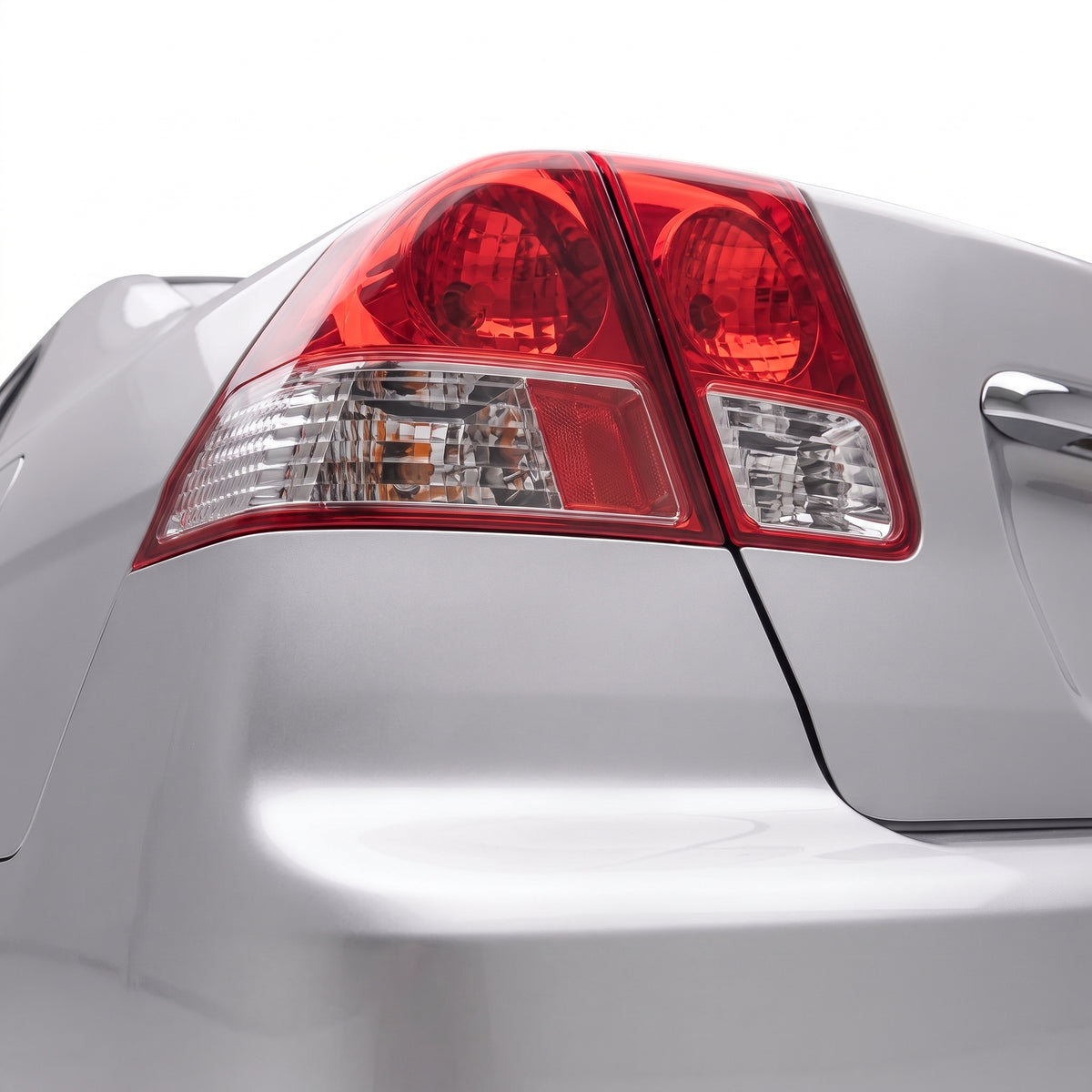 Honda Civic ES Series 2 & 3 Sedan (2003 - 2005) Tail Lights LH + RH installed close-up