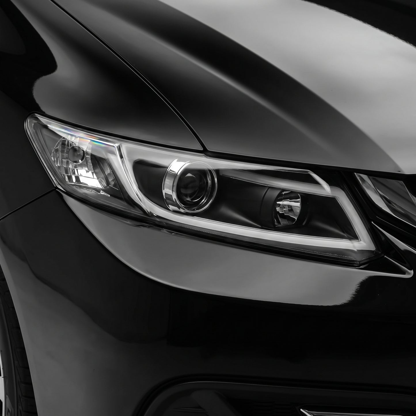 Honda Civic FB (2012 - 2016) 3D DRL Projector Headlights LH + RH