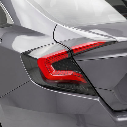 Honda Civic FC Sedan (2016 - 2018) Sequential Smoked LED Tail Lights LH + RH