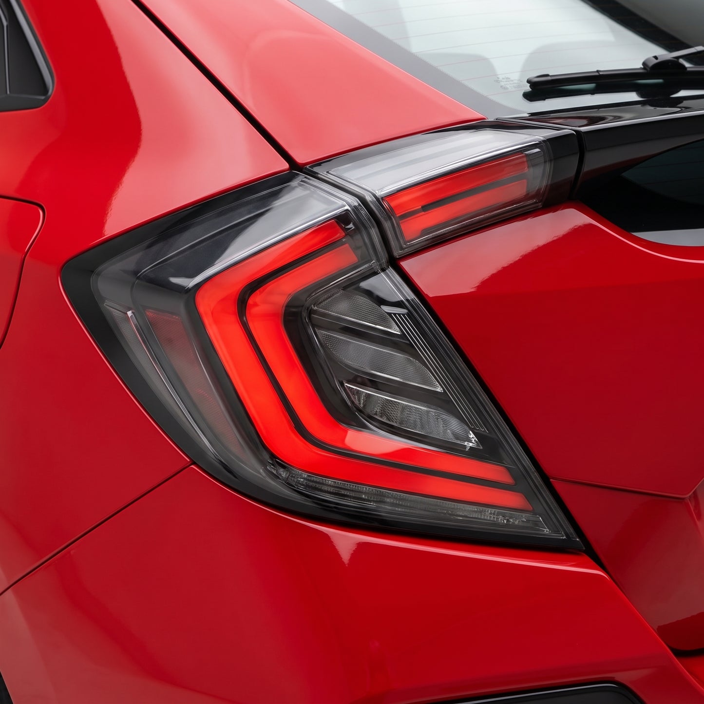 Honda Civic FK4 / FK7 / FK8 (2016 - 2018) Clear Sequential LED Tail Lights LH + RH
