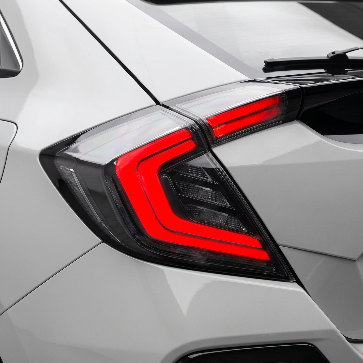 Honda Civic FK4 / FK7 / FK8 (2016 - 2019) Clear Sequential LED Tail Lights LH + RH