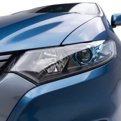 Honda Insight ZE (2010 - 2014) OEM Style Headlights LH + RH installed close-up