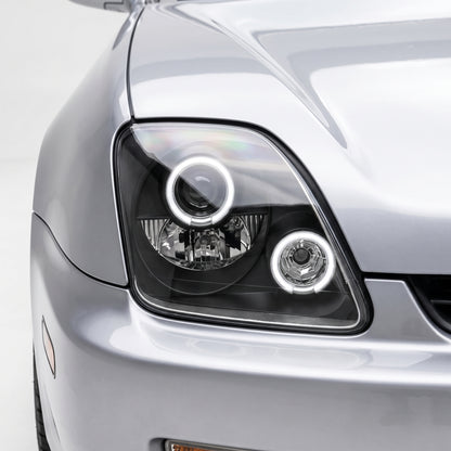 Honda Prelude (1997 - 2001) CCFL Angel-Eyes Projector Headlights LH + RH