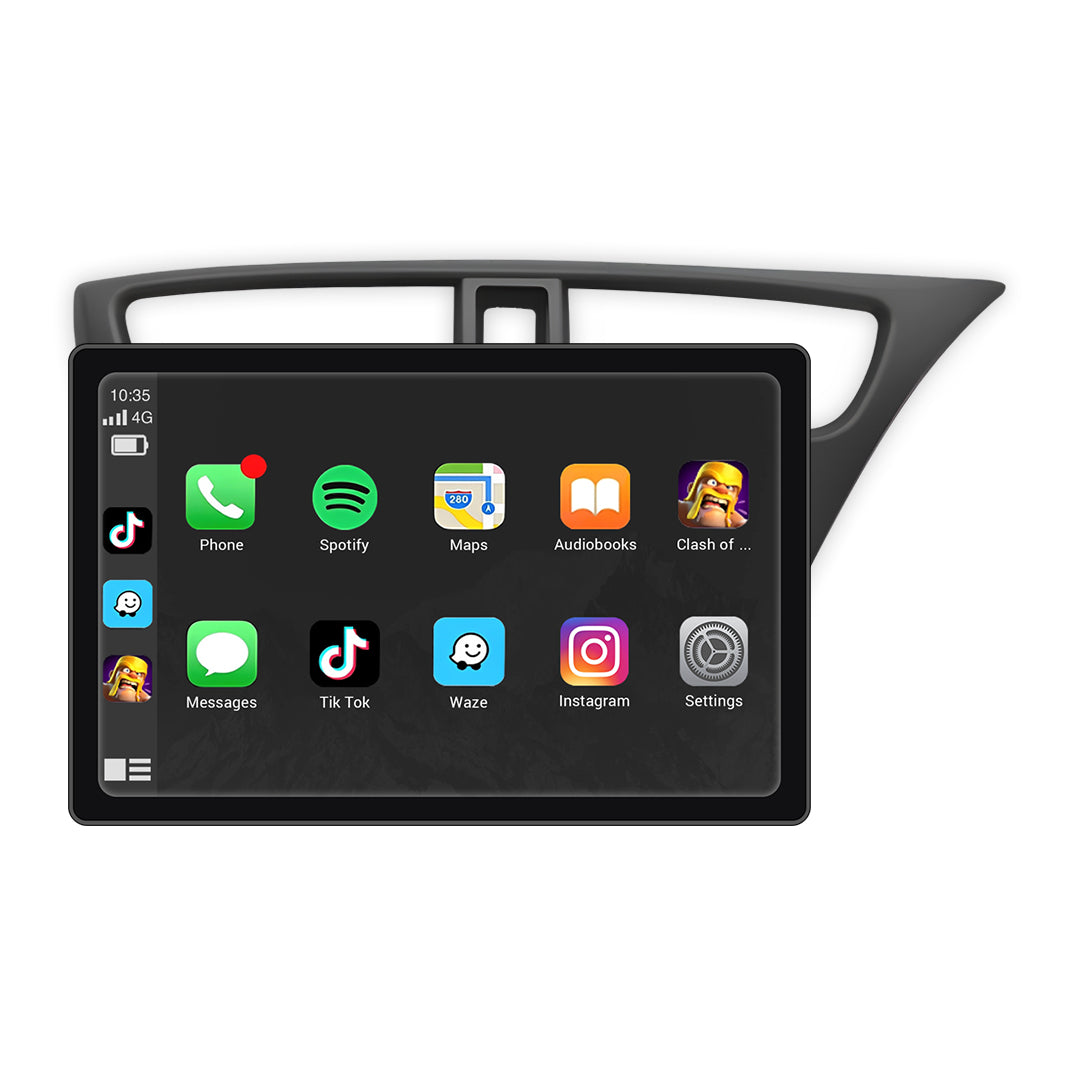 Honda Civic FK Hatch (2012 - 2015) 9" 13.3" Wireless Android 16 Head Unit for Apple CarPlay / Android Auto