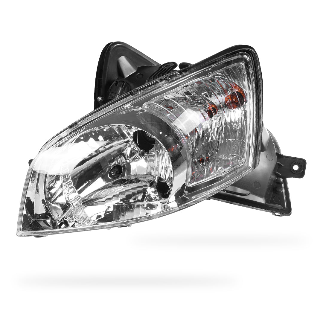 Hyundai Getz TB (2002 - 2005) Chrome Halogen OEM Style Headlights LH + RH