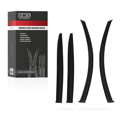 Hyundai Accent RB 5D Hatch (2011 - 2019) Front and Rear Window Visor Weather Shields