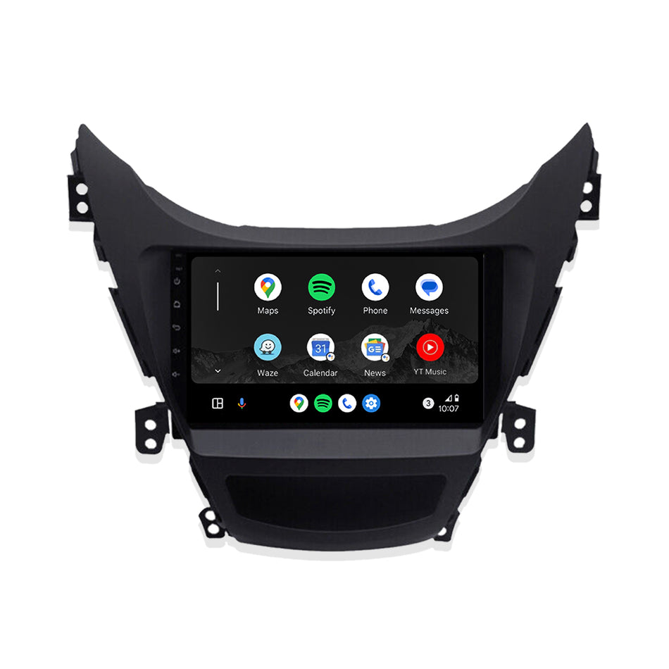 Hyundai Elantra MD (2012 - 2014) 9" Wireless Android 12, 13 & 14 Head Unit for Apple CarPlay / Android Auto