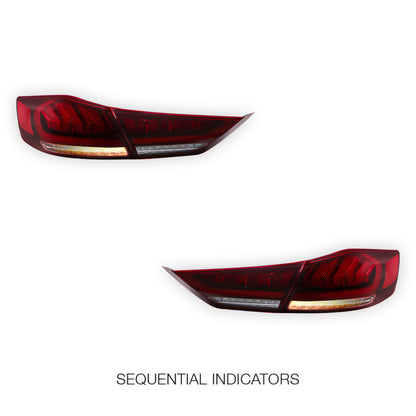 Hyundai Elantra AD Series 1 (2016 - 2018) Sequential Red Tail Lights LH + RH