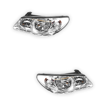 Hyundai Elantra HD (2006 - 2011) Halogen OEM Style Headlights LH + RH