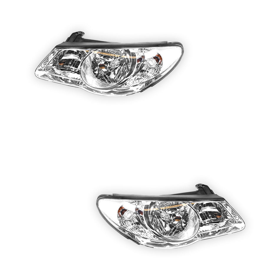 Hyundai Elantra HD (2006 - 2011) Halogen OEM Style Headlights LH + RH