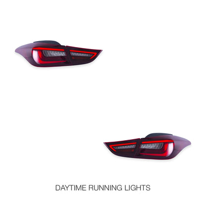Hyundai Elantra MD (2011 - 2016) LED Sequential Tail Lights LH + RH