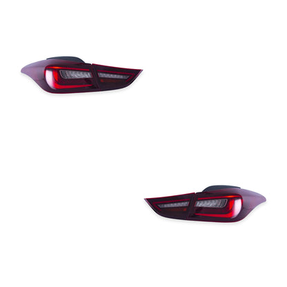 Hyundai Elantra MD (2011 - 2016) LED Sequential Tail Lights LH + RH