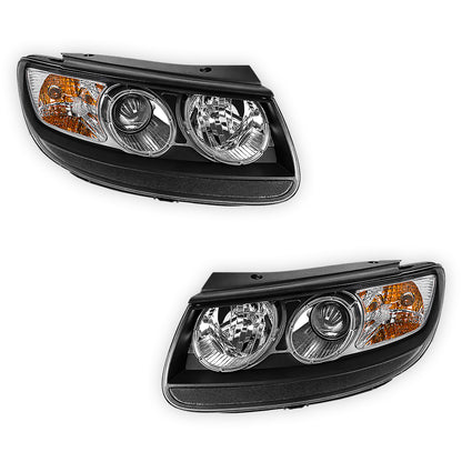 Hyundai Santa Fe CM Series 2 (2009 - 2012) Genuine Headlights LH + RH