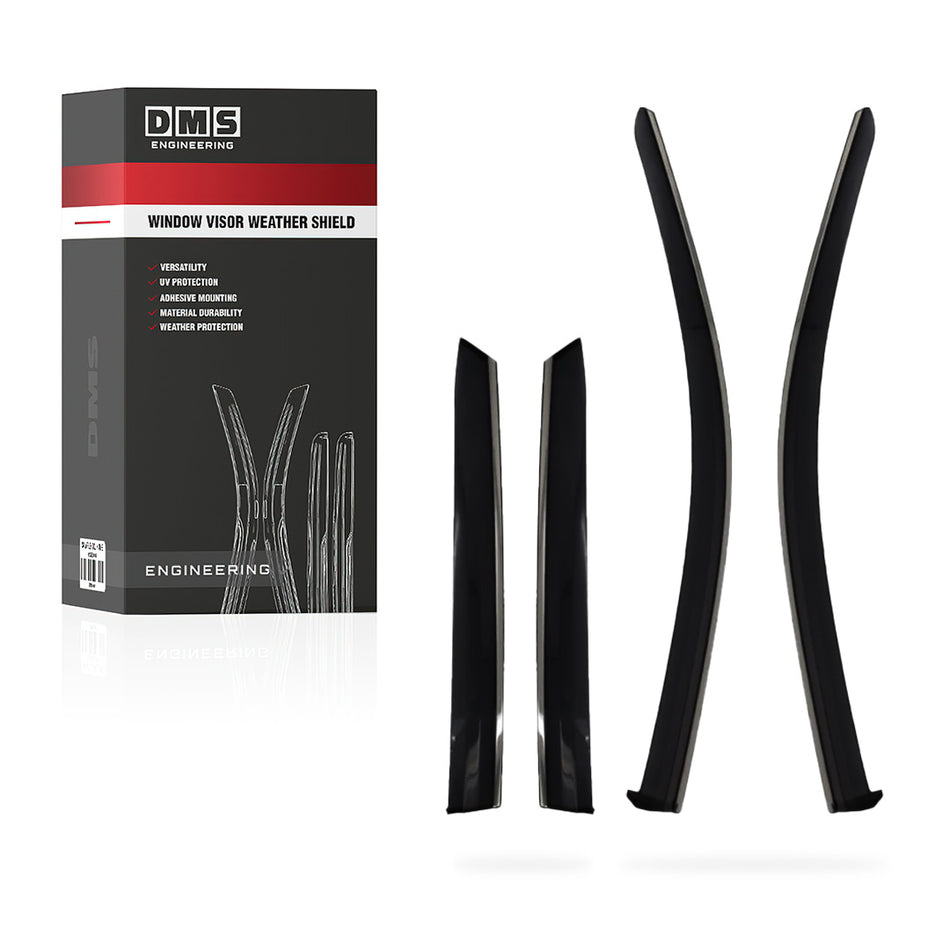 Hyundai	Santa Fe	DM (2012 - 2018) Front and Rear Window Visor Weather Shields