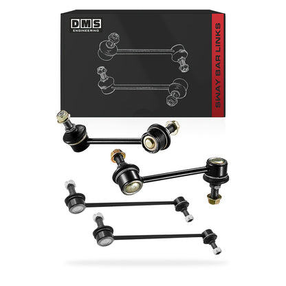 Hyundai Santa Fe SM (2000 - 2006) Front + Rear Sway Bar Links LH + RH