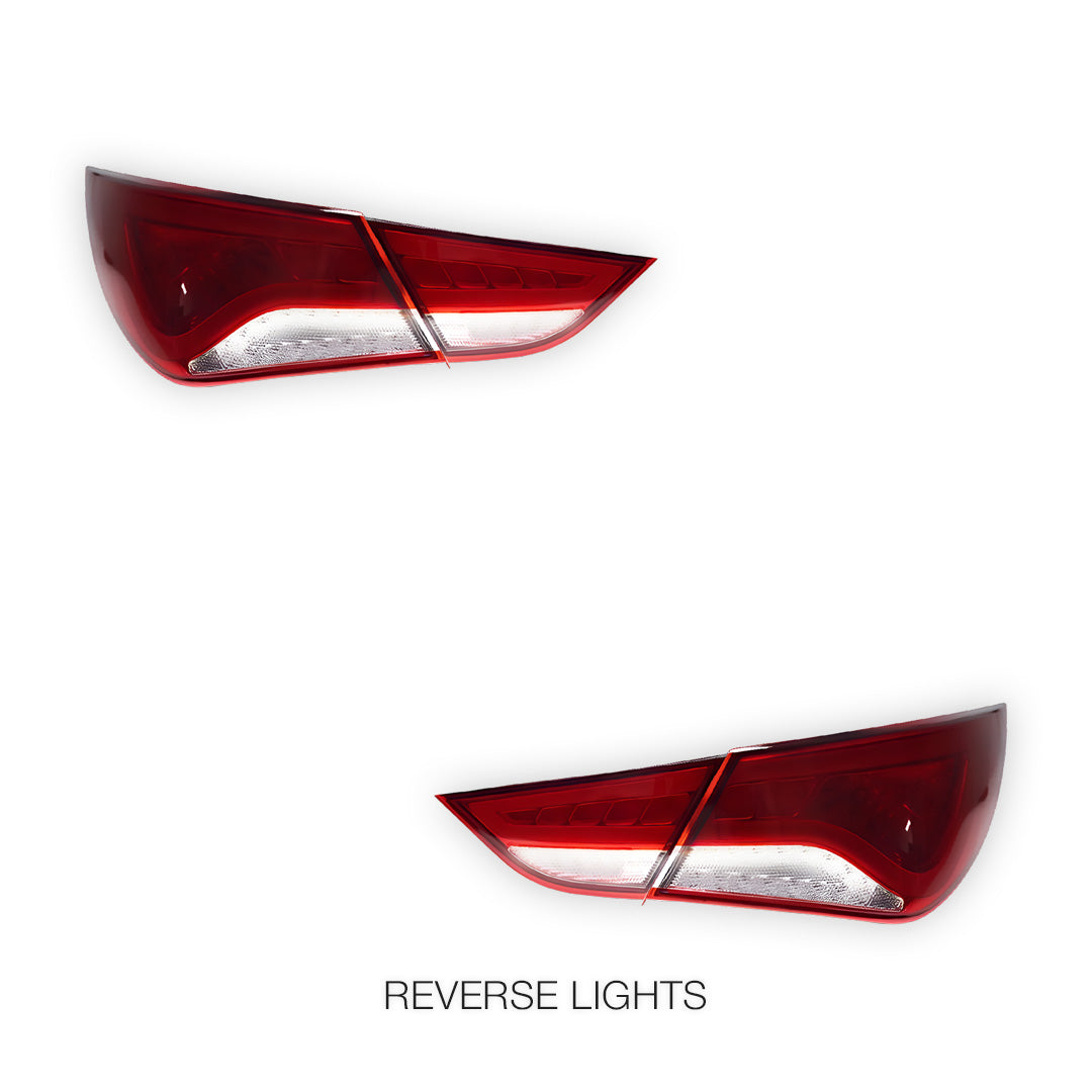 Hyundai Sonata NF (2010 - 2014) Smoked Animation DRL Sequential Tail Lights LH + RH