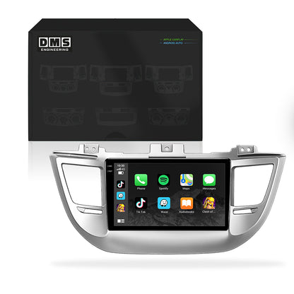 Hyundai Tucson TL / TLE (2015 - 2018) 9" Wireless Android 15 Head Unit for Apple CarPlay / Android Auto