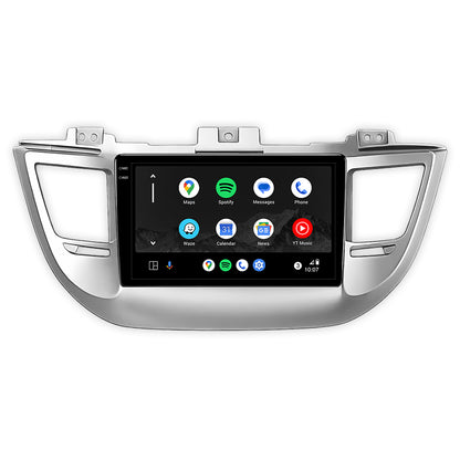 Hyundai Tucson TL / TLE (2015 - 2018) 9" Wireless Android 15 Head Unit for Apple CarPlay / Android Auto