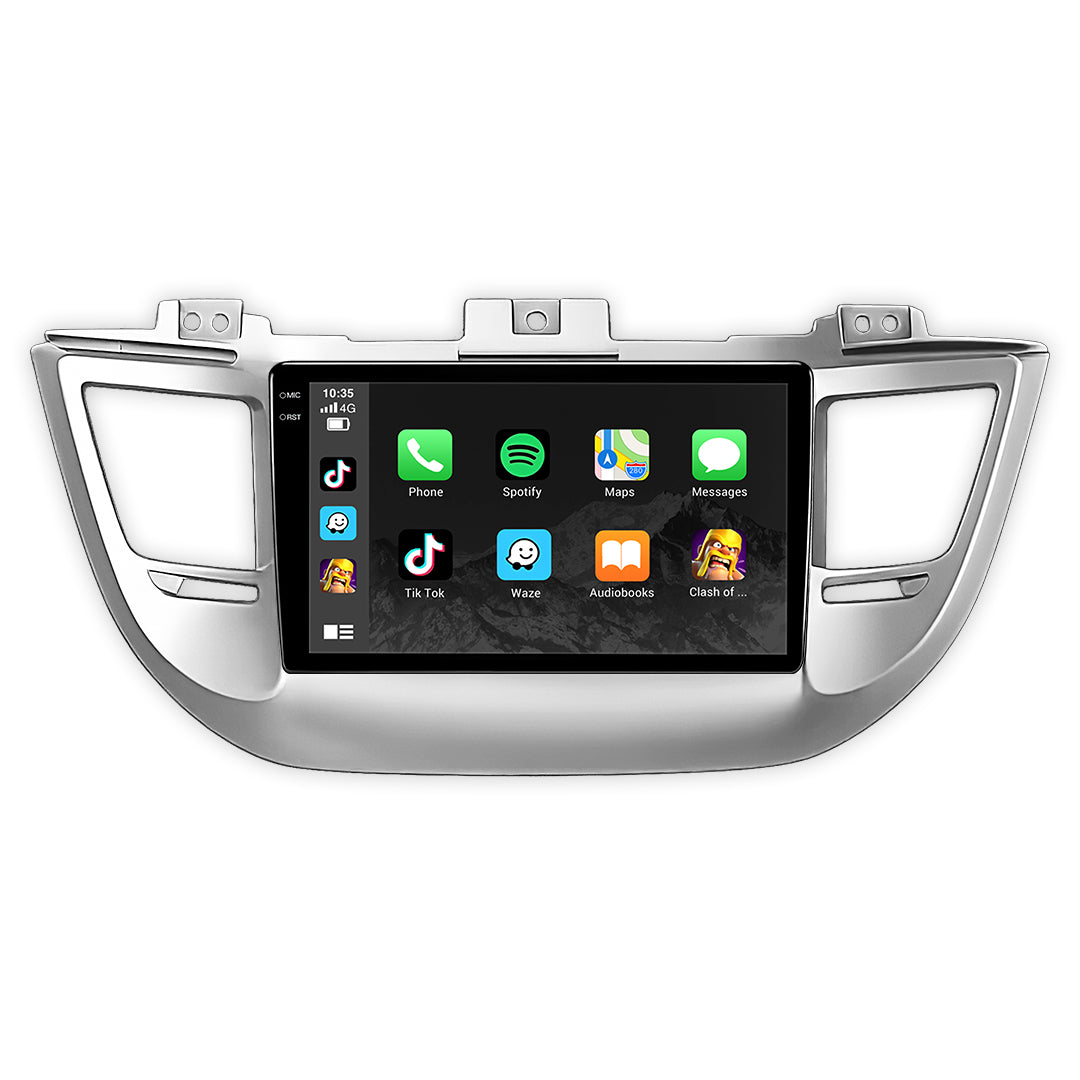 Hyundai Tucson TL / TLE (2015 - 2018) 9" Wireless Android 15 Head Unit for Apple CarPlay / Android Auto