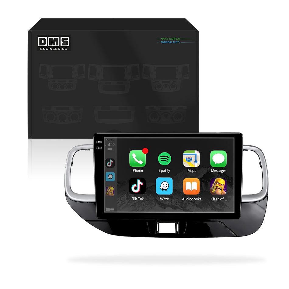 Hyundai Venue QX (2019 - 2020) 10" Wireless Android 13 Head Unit for Apple CarPlay / Android Auto