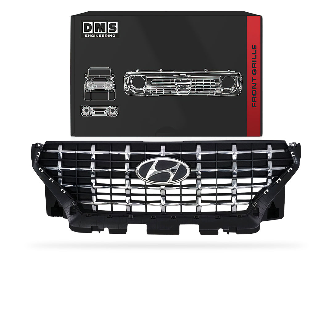 Hyundai Venue QX (2019 - 2020) Black / Chrome Grille