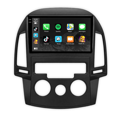 Hyundai i30 FD (2007 - 2012) 9" Wireless Android 16 Head Unit for Apple CarPlay / Android Auto Manual or Automatic Controls