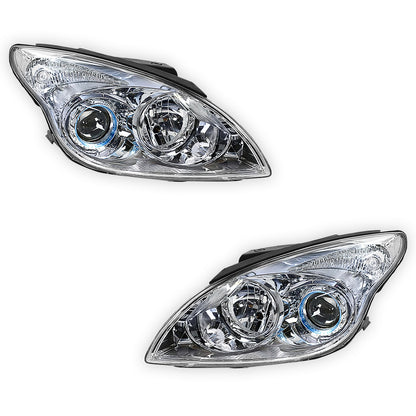 Hyundai i30 FD (2007 - 2009) OEM Style Headlights LH + RH