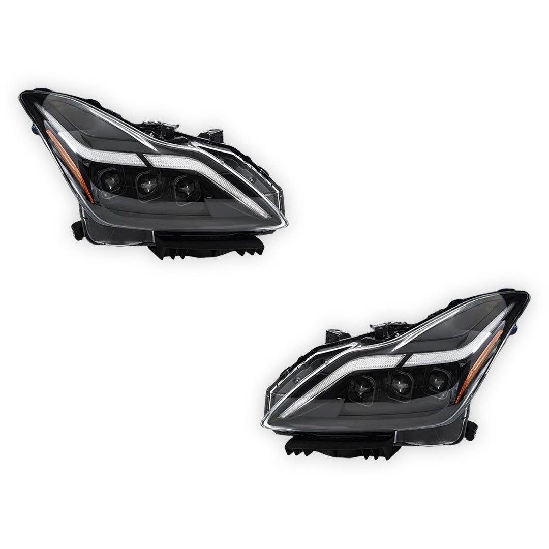 Infiniti G37 (2008 - 2013) LED DRL Dual Projector Headlights LH + RH