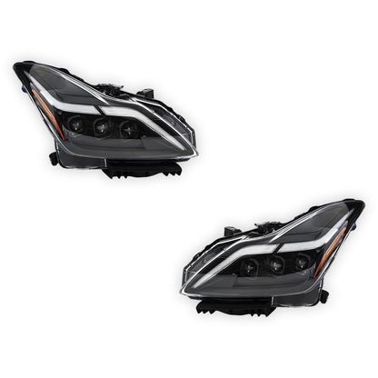 Infiniti G37 (2008 - 2013) LED DRL Dual Projector Headlights LH + RH