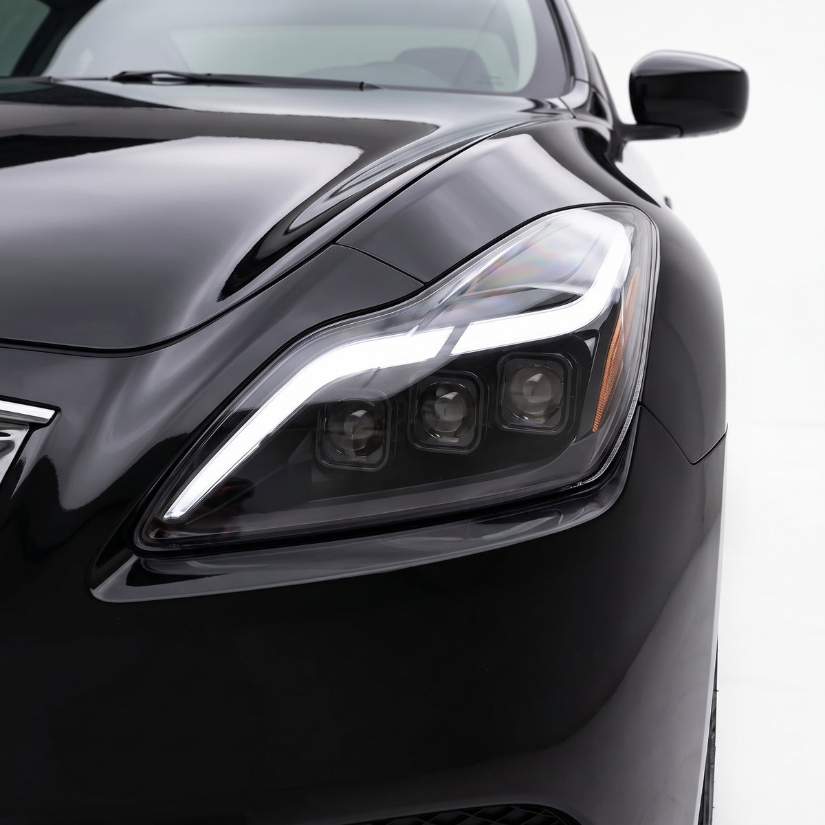 Infiniti G37 (2008 - 2013) LED DRL Dual Projector Headlights LH + RH