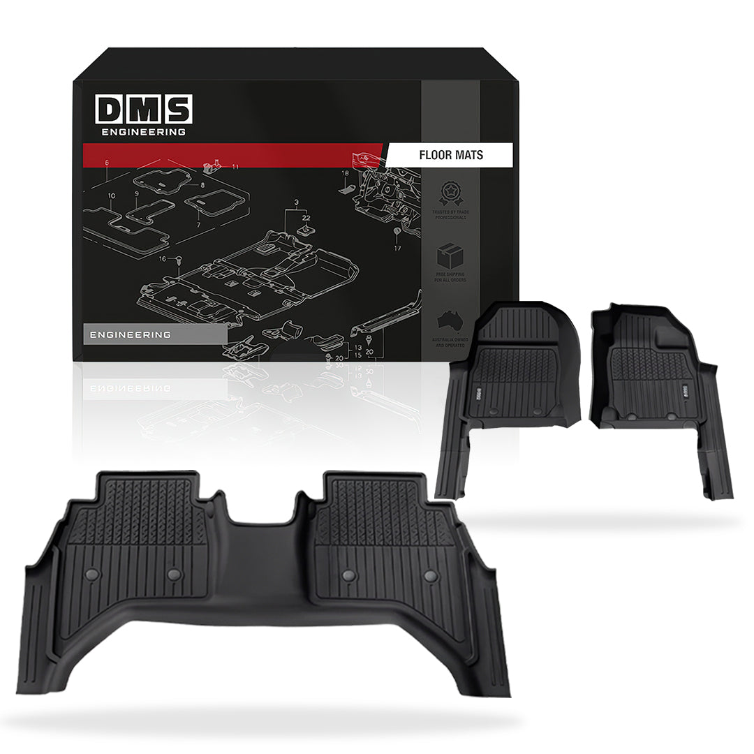 Isuzu D-MAX RG (2020 - 2026) Injection Type Floor Mats