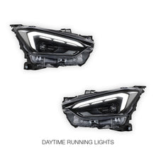 Isuzu D-MAX RG Ute (2020 - 2024) Black MY24 Update Style FULL LED Headlights LH + RH