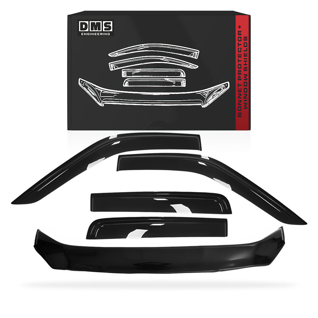 Isuzu D-MAX RG (2024 - 2026) Bonnet Protector + Weather Shields